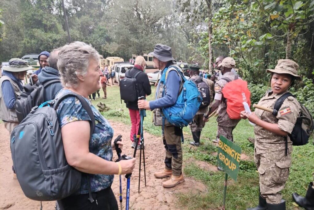 Gorilla Trekking Briefing Point in Uganda