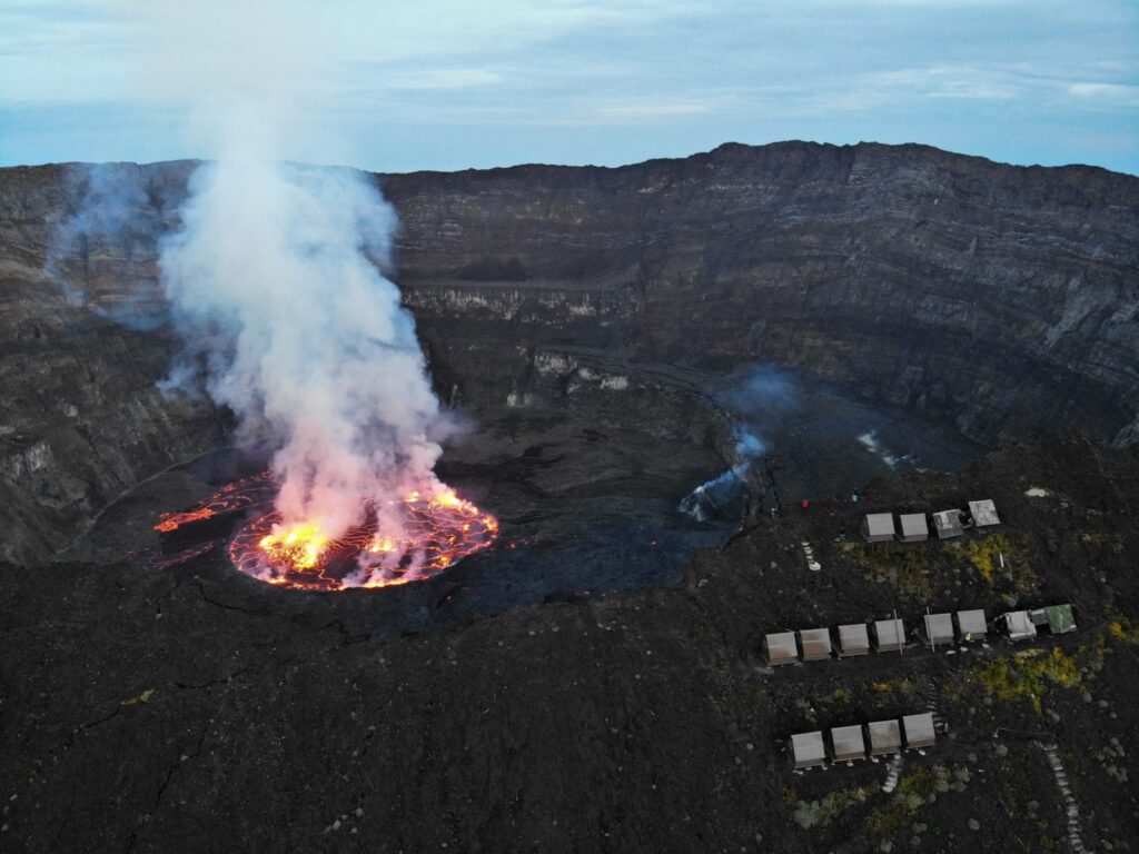 Climbing Mount Nyiragongo